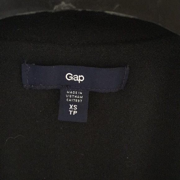 Free with purchase🌷 GAP sheer blouse tie neck size xs ruffle - Picture 3 of 3